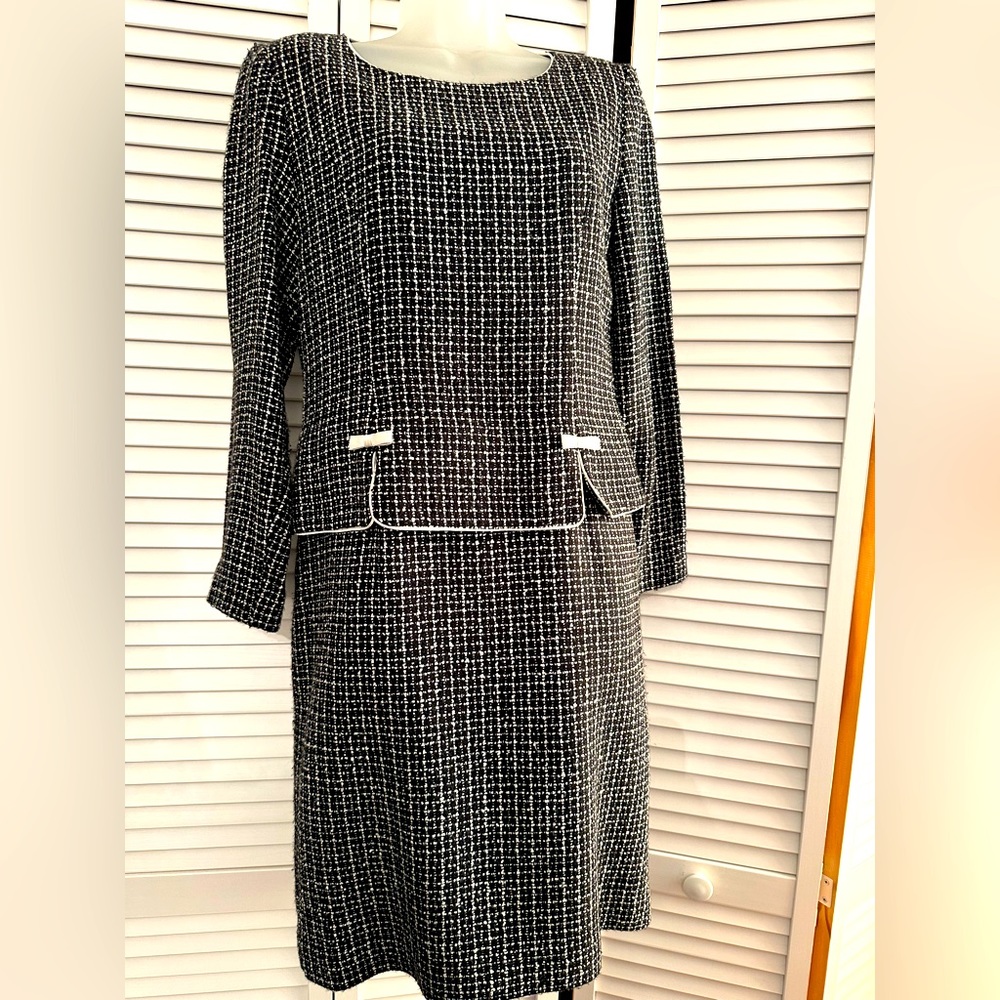 1980s Danny & Nicole professional dress. Size 6